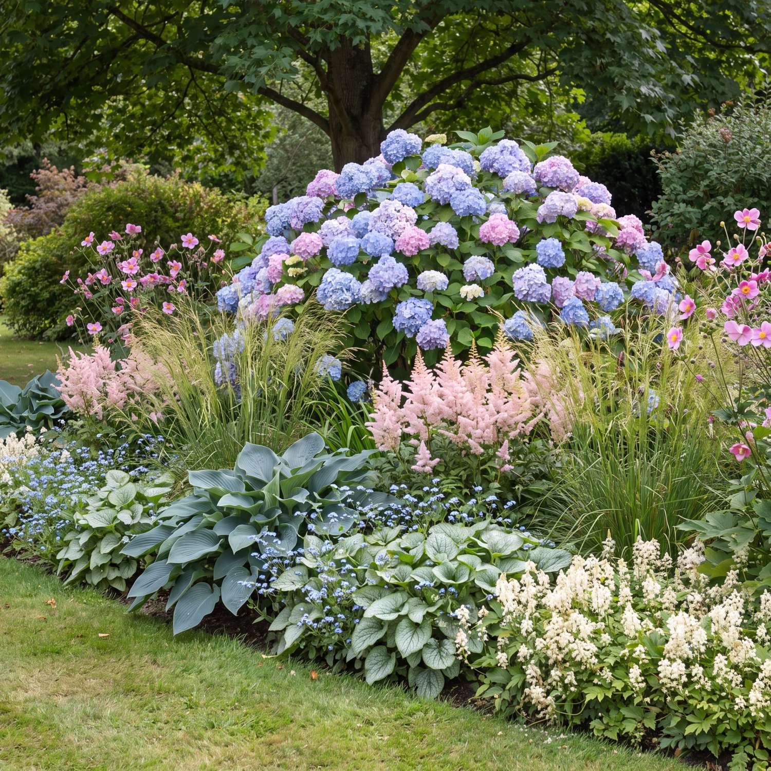 Perennapaketti 'Hortensian eteen' (1,5-2m²)