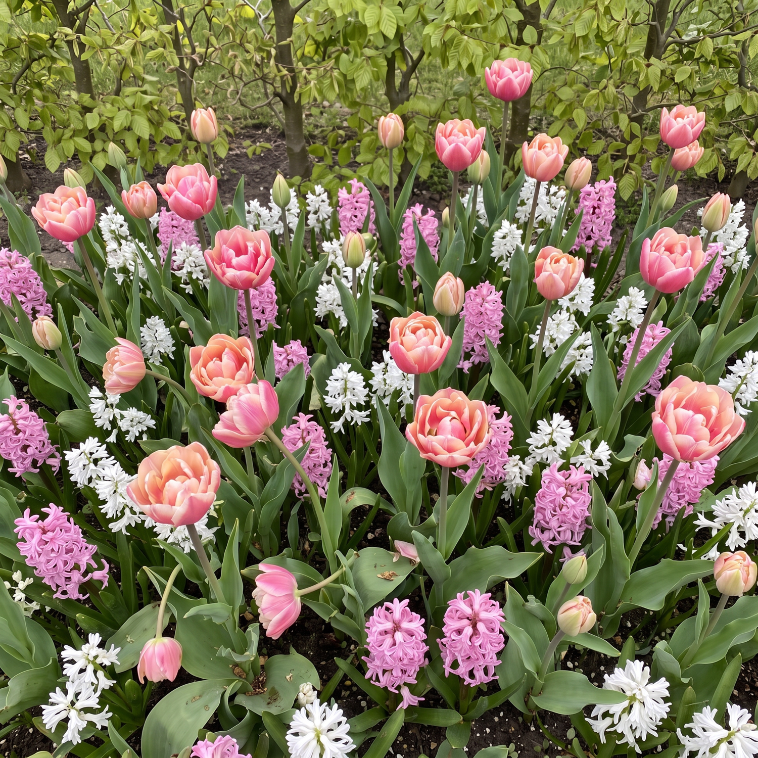 Valmis kukkapenkki 'Candy Floss' (1 m²)