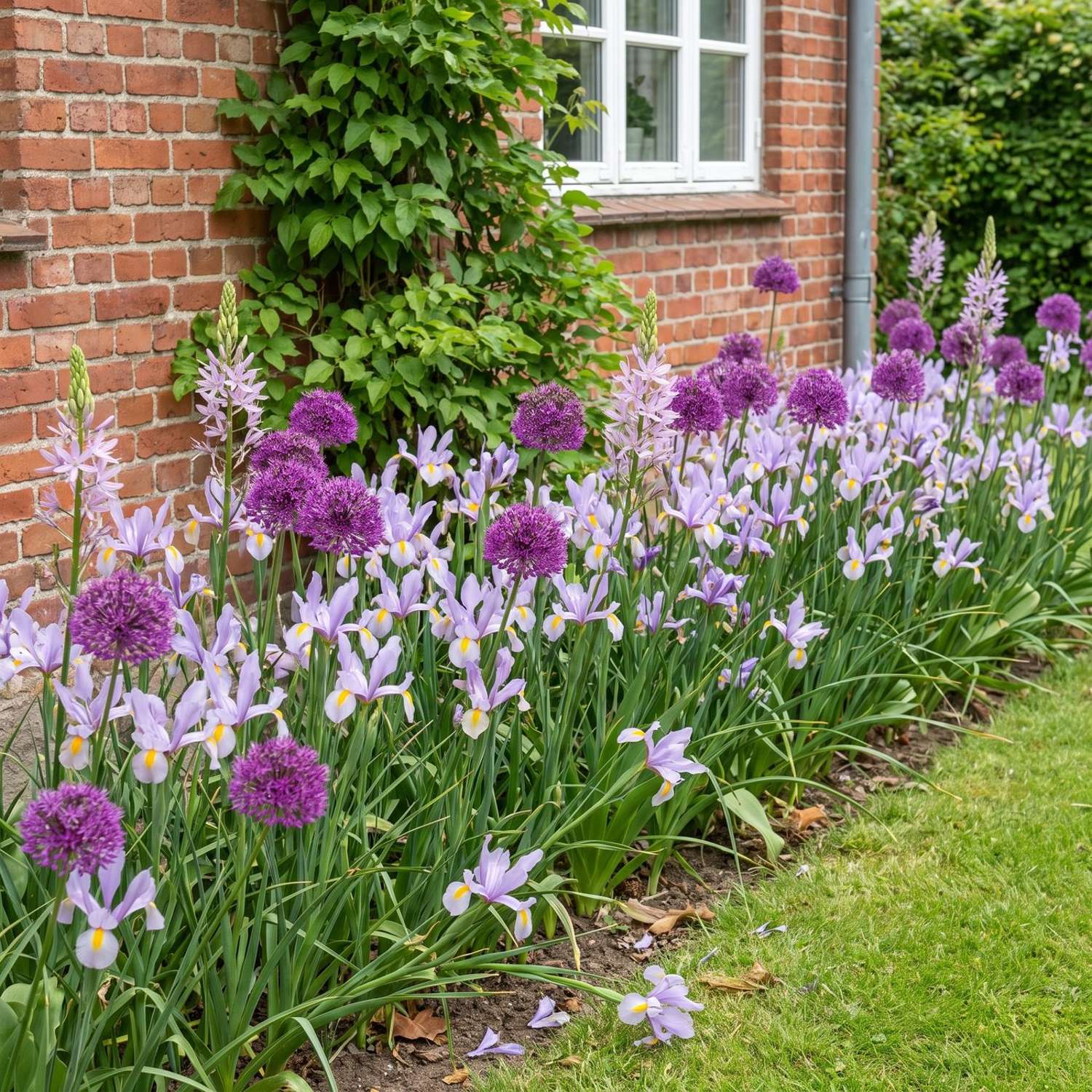Valmis kukkapenkki 'Silver Lilac' (1 m²)