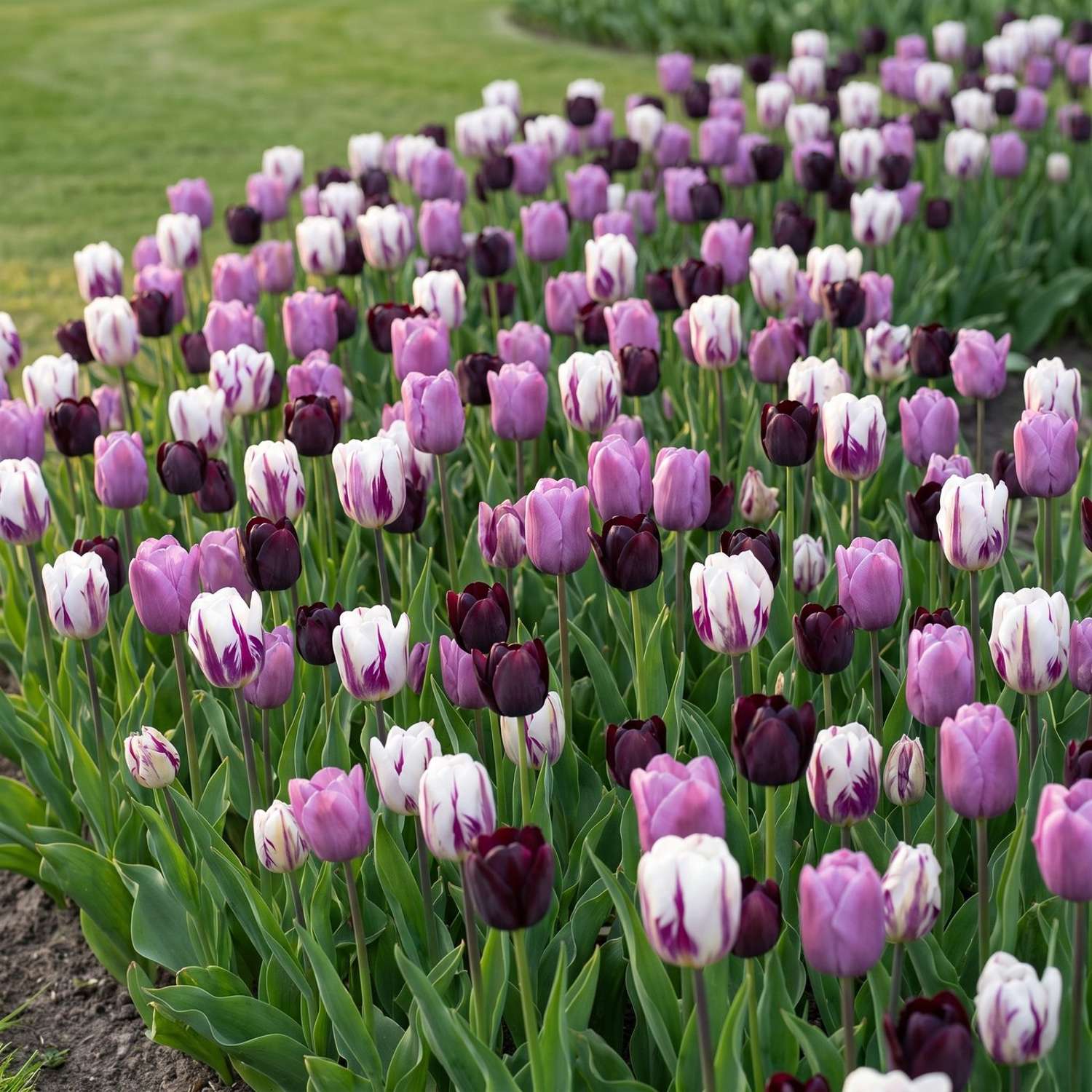 Valmis kukkapenkki 'Ink & Lilac' (1 m²)