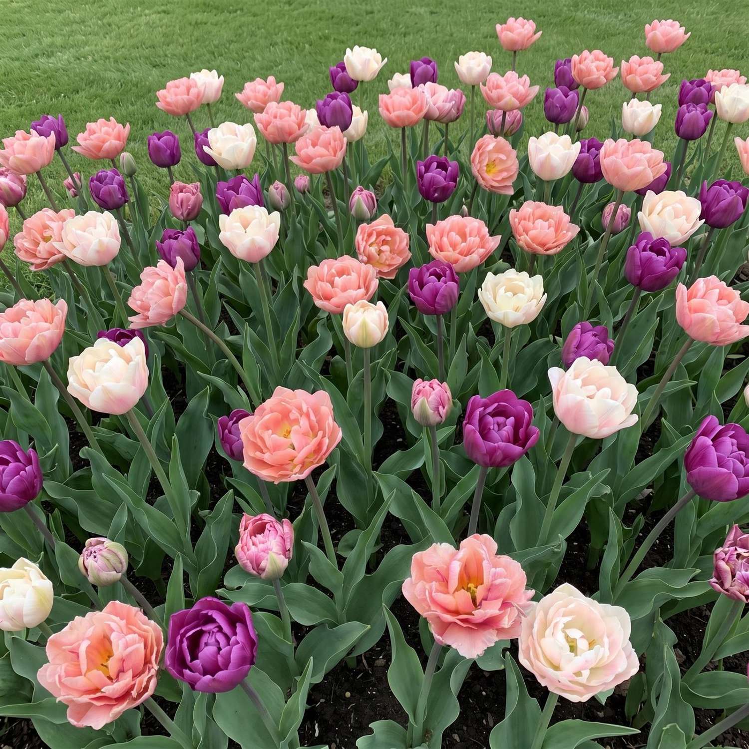 Valmis kukkapenkki 'Petticoat' (1 m²)