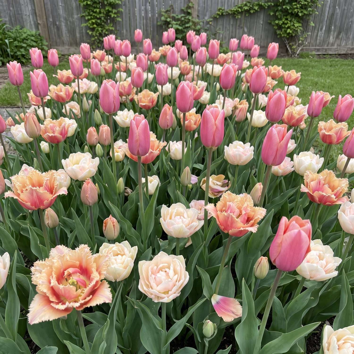 Valmis kukkapenkki 'Apricot Lace' (1 m²)